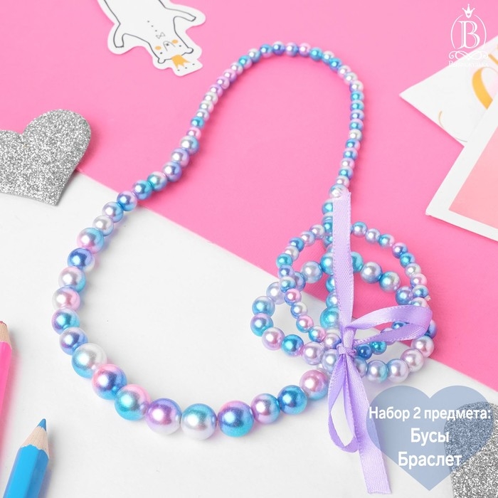 Набор детский «Выбражулька» шарик на увеличение, с бантиком, цвет МИКС Набор детский «Выбражулька» шарик на увеличение, с бантиком, цвет МИКС