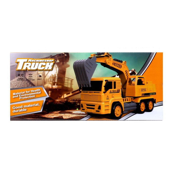 Грузовик радиоуправляемый «Стройка», с краном, работает от батареек Грузовик радиоуправляемый «Стройка», с краном, работает от батареек