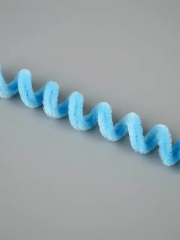 Синельная проволока набор 50 шт., светло-голубая, 30 см