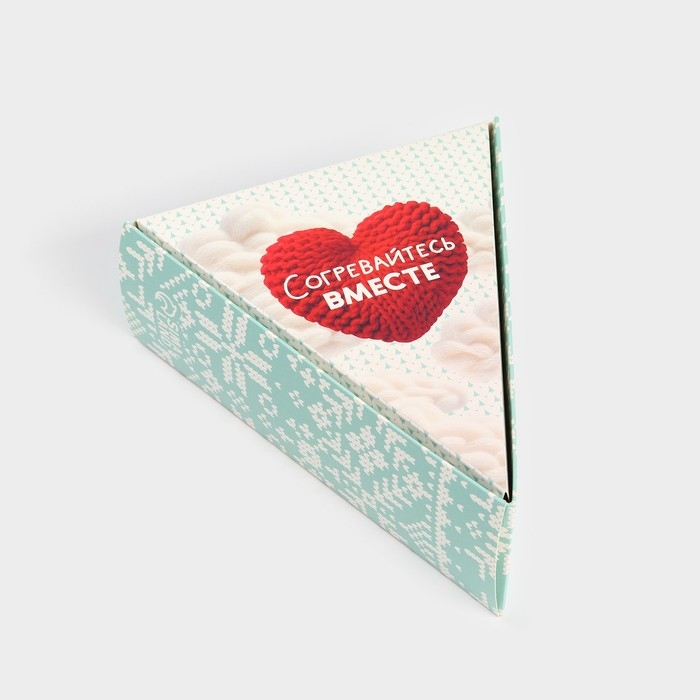 Новый год! Чай чёрный, в коробке &laquo;Пусть будет тепло&raquo; вкус: яблочный штрудель, 100 г.