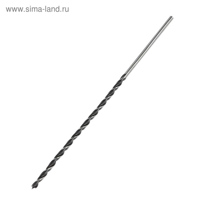 Сверло по дереву ТУНДРА, цилиндрический хвостовик, 6 х 300 мм Сверло по дереву ТУНДРА, цилиндрический хвостовик, 6 х 300 мм
