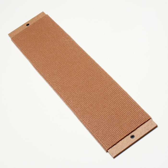 Когтеточка с пропиткой  Когтеточка с пропиткой "Пижон", ДВП ковролин, 55х 13 см, бежевая