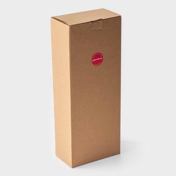 Набор ножей кухонных на подставке Доляна «Металлик», 7 предметов: 5 ножей, мусат и ножницы, цвет серебристый