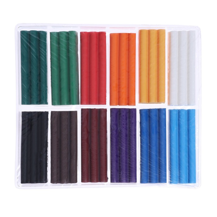 Пластика-полимерная глина запекаемая набор, ЗХК Пластика-полимерная глина запекаемая набор, ЗХК "Я - Художник!", 12 цветов х 20 г (240 г), 222411510