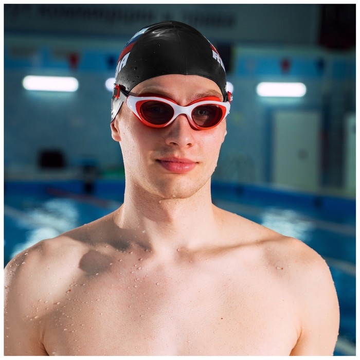 Очки для плавания ONLYTOP, беруши, UV защита Очки для плавания ONLYTOP, беруши, UV защита