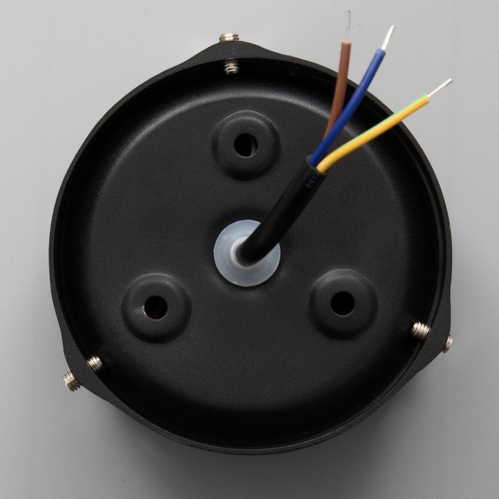 Светильник Светильник "Снек" 3хLED 3Вт 4000К IP66 черный 9,3х4,5х9,3 см