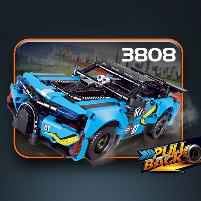 Конструктор техно «Тачка», инерционный, 521 деталь Конструктор техно «Тачка», инерционный, 521 деталь