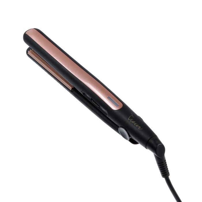 Щипцы-гофре VIVIEN VE-2016, 45 Вт, керамическое покрытие, до 200 °C, черный Щипцы-гофре VIVIEN VE-2016, 45 Вт, керамическое покрытие, до 200 °C, черный