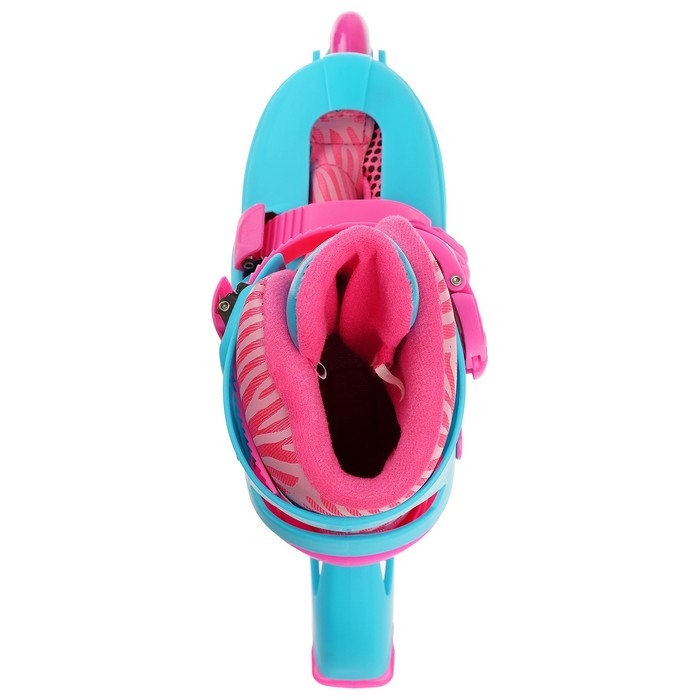 Роликовые коньки раздвижные ONLYTOP, р. 30-33, колёса PVC 64 мм Роликовые коньки раздвижные ONLYTOP, р. 30-33, колёса PVC 64 мм