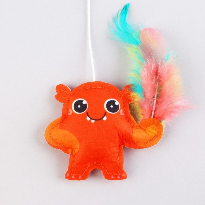 Дразнилка из фетра «Монстрик», 7,7х6,4 см Дразнилка из фетра «Монстрик», 7,7х6,4 см