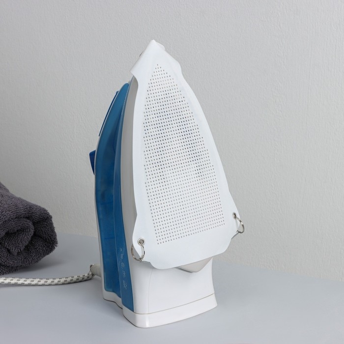 Насадка для утюга термостойкая универсальная Доляна, 23×15,5 см, цвет белый Насадка для утюга термостойкая универсальная Доляна, 23×15,5 см, цвет белый