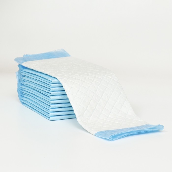 Пеленки быстро впитывающие Пеленки быстро впитывающие "ПИЖОН" для животных гелевые, 60 х 40 см (в наборе 30 шт)