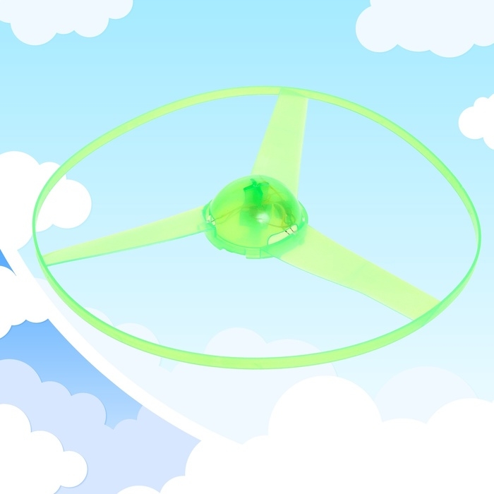 Вертушка для детей &laquo;Сияние&raquo;, с запуском, световые эффекты, цвета МИКС