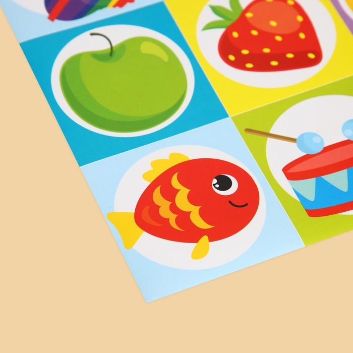 Наклейки «Для шкафчиков, кроваток и стульчиков», 5 листов, 42 х 29,7 см Наклейки «Для шкафчиков, кроваток и стульчиков», 5 листов, 42 х 29,7 см