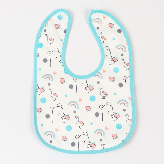 Нагрудник детский Крошка Я, цвет МИКС (фасовка 3 шт) Нагрудник детский Крошка Я, цвет МИКС (фасовка 3 шт)