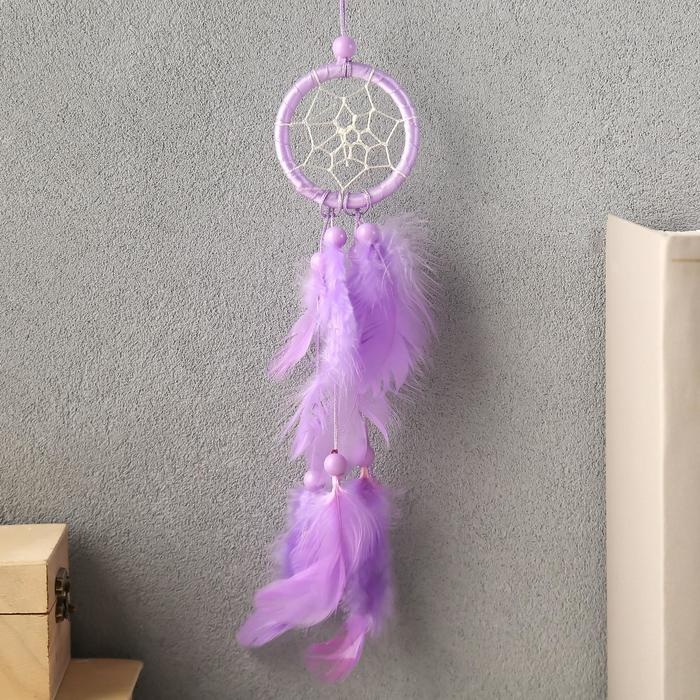 Ловец снов Ловец снов "Плетёный цветок" МИКС d=5 см 24 см