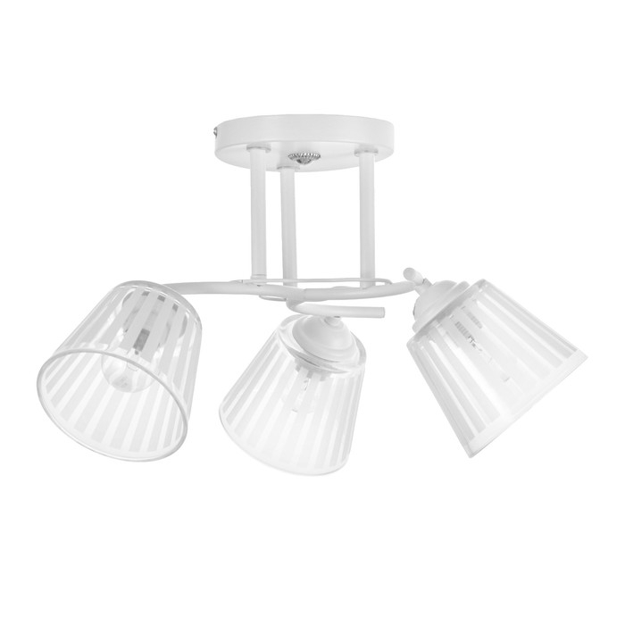 Люстра Люстра "Ванесса" 3х60Вт Е27 Белый 45х45х27см