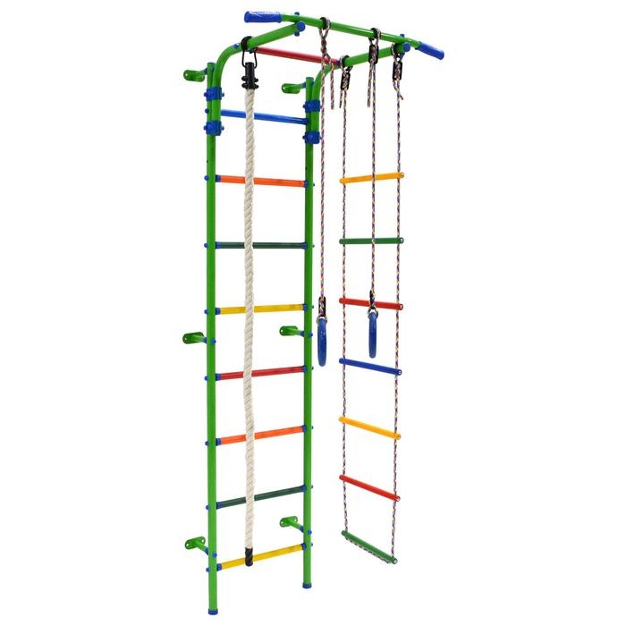 Детский спортивный комплекс Start 3, цвет салатовый/радуга Детский спортивный комплекс Start 3, цвет салатовый/радуга