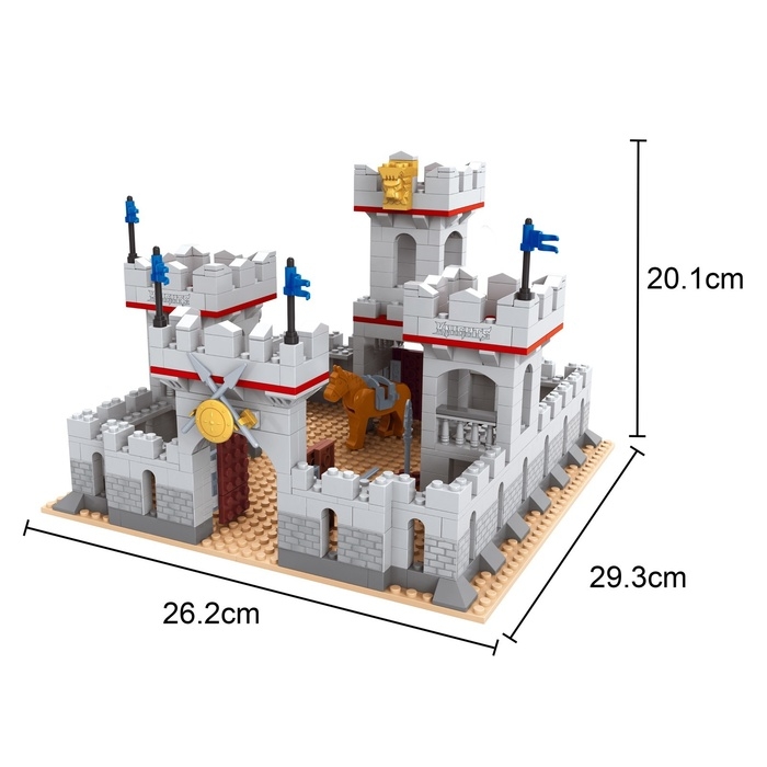 Конструктор Рыцари «Серая Башня», 703 детали Конструктор Рыцари «Серая Башня», 703 детали