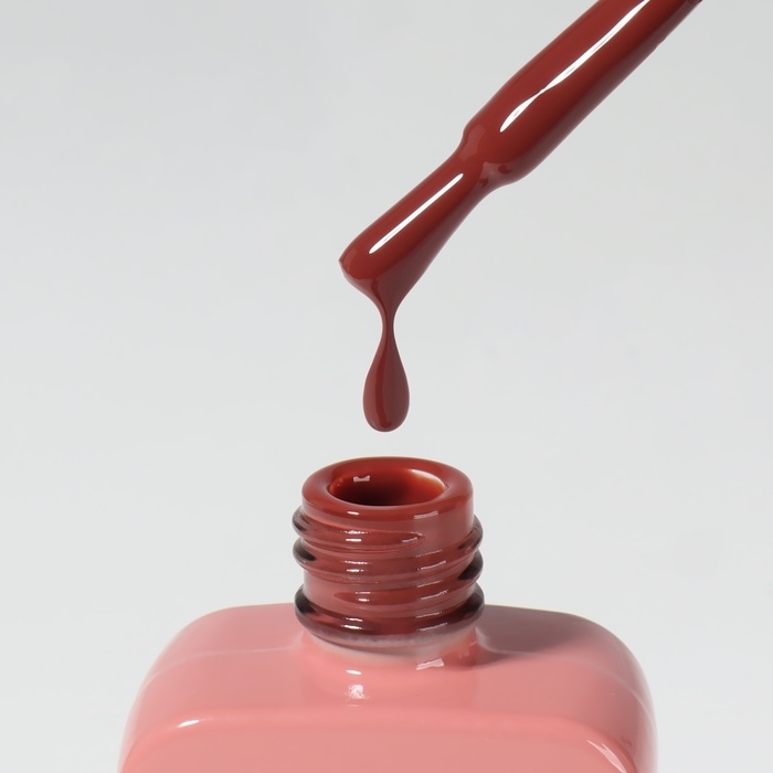 Гель лак для ногтей «SIMPLE», 3-х фазный, 10 мл, LED/UV, цвет коричневый (123) Гель лак для ногтей «SIMPLE», 3-х фазный, 10 мл, LED/UV, цвет коричневый (123)