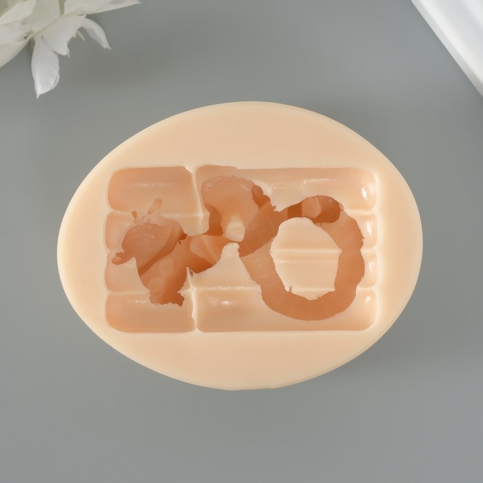 Молд силикон Молд силикон "Змея на отдыхе" 3,5х7,3х4,7 см