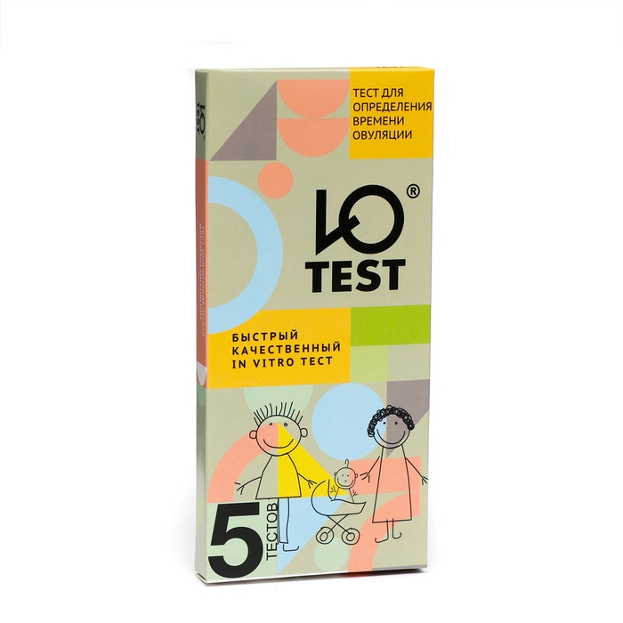 Тест иммунохроматографический для определения времени овуляции Ю Test, 5 шт Тест иммунохроматографический для определения времени овуляции Ю Test, 5 шт