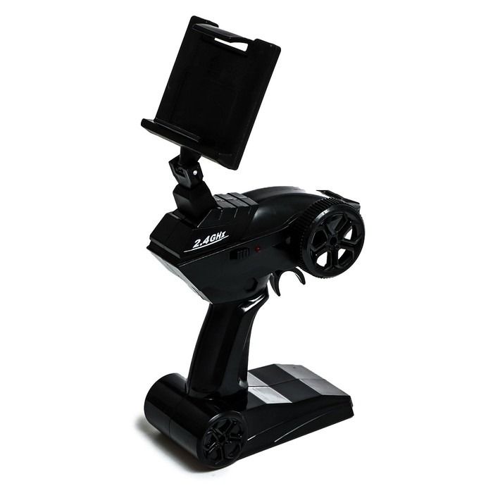 Машина радиоуправляемая «Вездеход» с камерой, полный привод, Wi-fi, элементы из металла, цвет черный Машина радиоуправляемая «Вездеход» с камерой, полный привод, Wi-fi, элементы из металла, цвет черный