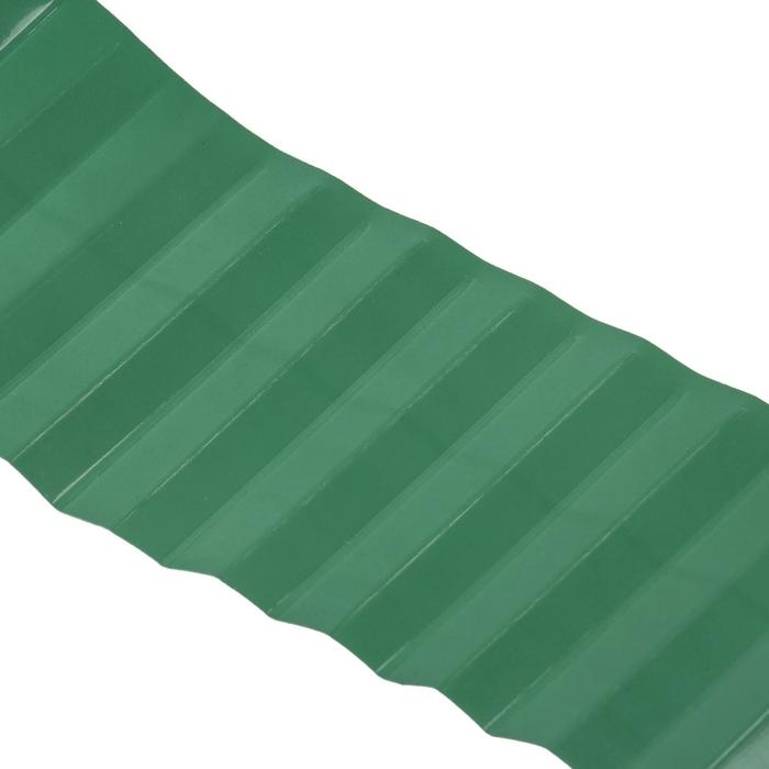 Лента бордюрная, 10 см × 9 м, толщина 0,6 мм, пластиковая, зелёная, Greengo Лента бордюрная, 10 см × 9 м, толщина 0,6 мм, пластиковая, зелёная, Greengo