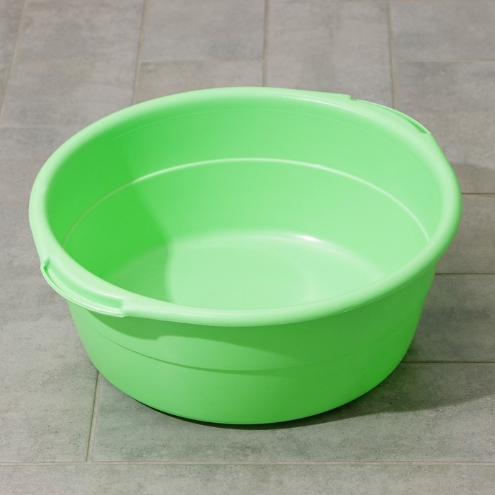 Таз круглый, 14 л, особо прочный, цвет МИКС Таз круглый, 14 л, особо прочный, цвет МИКС