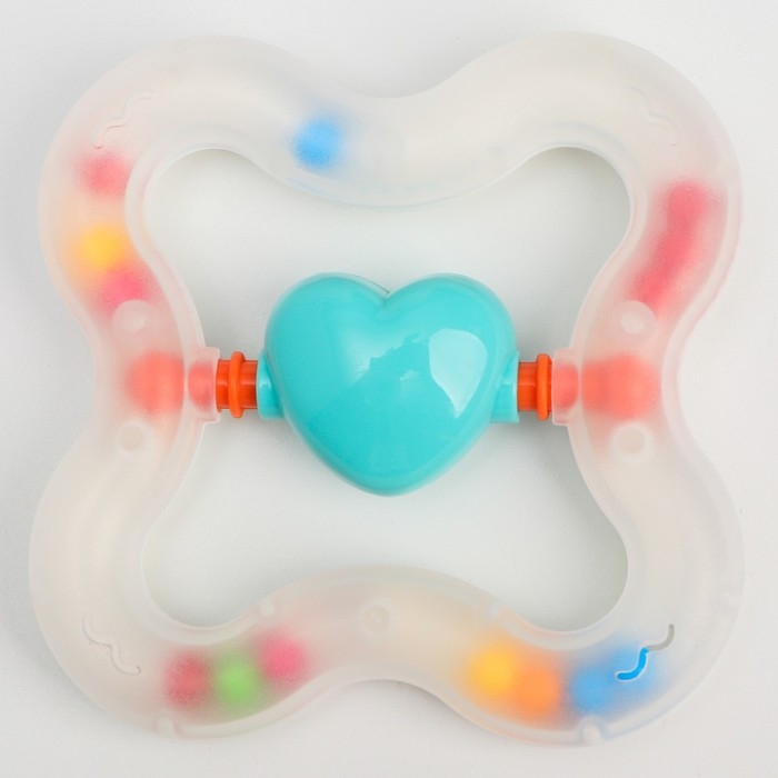 Набор погремушек «Растем вместе», с эластичными элементами, 8 шт Набор погремушек «Растем вместе», с эластичными элементами, 8 шт