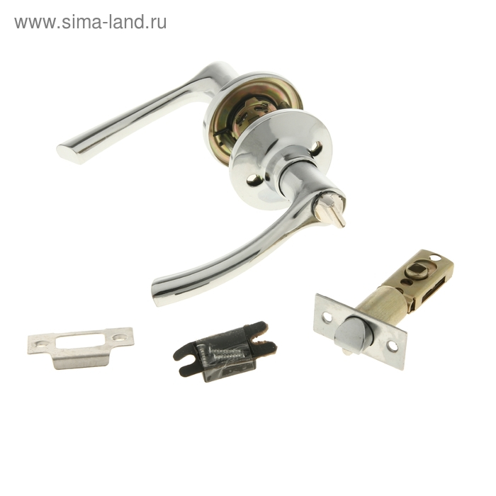 Защелка (мод.3186), межкомнатная, фиксатор, цвет хром Защелка (мод.3186), межкомнатная, фиксатор, цвет хром