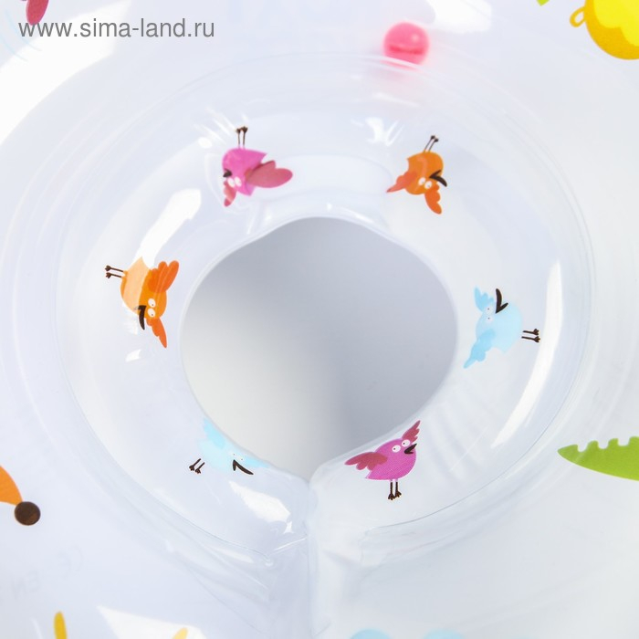 Круг для плавания на шею Kengu, «Кенгуру», надувной, с ручками, цвет белый Круг для плавания на шею Kengu, «Кенгуру», надувной, с ручками, цвет белый