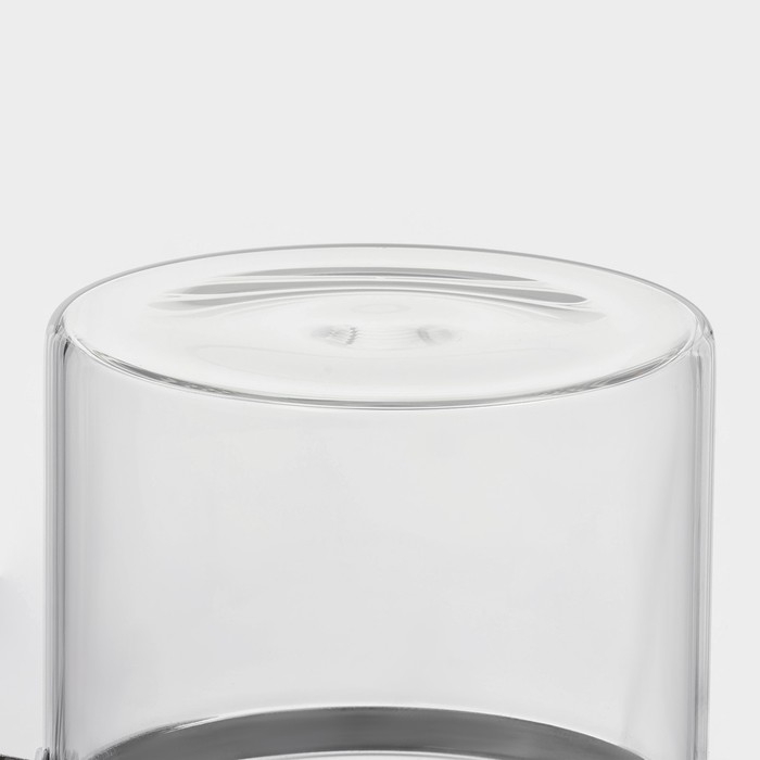 Банка стеклянная для хранения сыпучих продуктов «Эко», 650 мл, 10×11 см, с бугельным замком