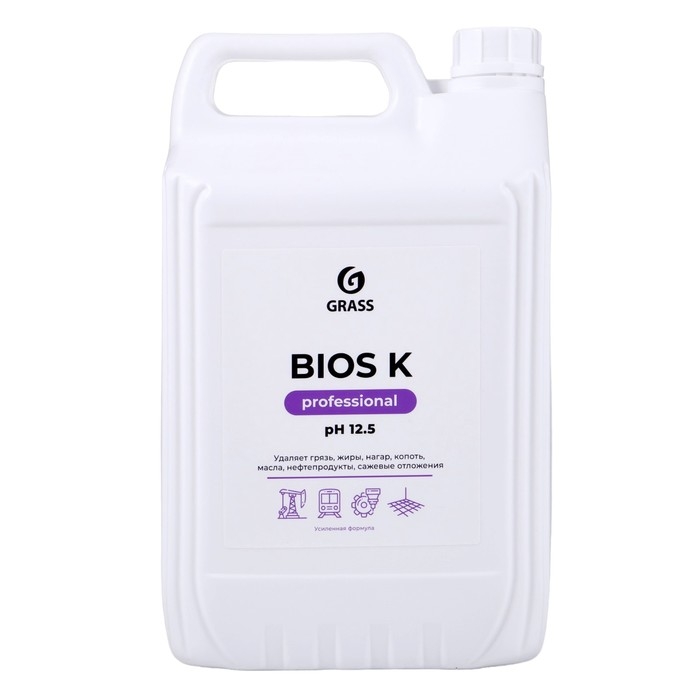 Высококонцентрированное щелочное средство Bios K, 5,6 кг Высококонцентрированное щелочное средство Bios K, 5,6 кг