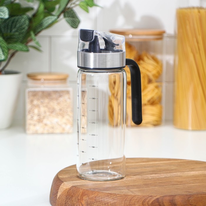 Бутылка стеклянная для соусов и масла «Мист», 450 мл Бутылка стеклянная для соусов и масла «Мист», 450 мл