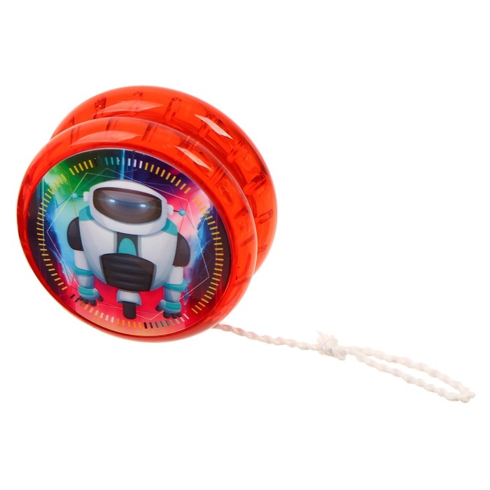 Йо-йо &laquo;Робот&raquo; световой, виды МИКС