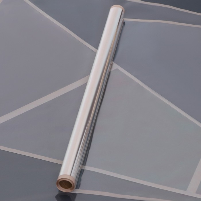 Пленка глянцевая  Пленка глянцевая "Полоса", 58см*10 м, бежевый