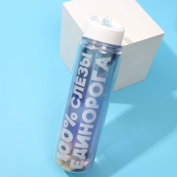 Бутылка для воды «100%», 550 мл 5237588 Бутылка для воды «100%», 550 мл 5237588