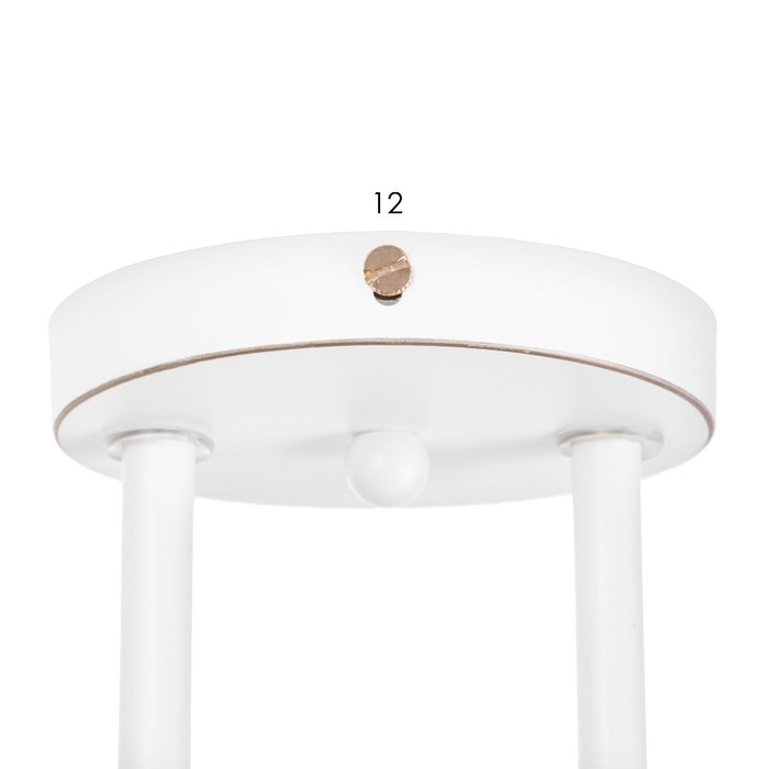 Люстра Люстра "Мия" 2х60Вт Е27 Белый, золото 53х18х24см