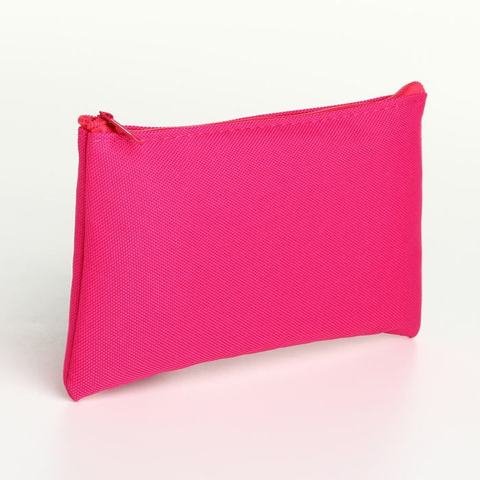 Косметичка на молнии, цвет розовый Косметичка на молнии, цвет розовый