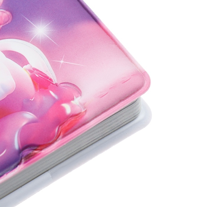 Записная книжка подарочная 96л,линия, цветной блок,обложка ПВХ 3D Кошка (9,5х10,5см) Записная книжка подарочная 96л,линия, цветной блок,обложка ПВХ 3D Кошка (9,5х10,5см)