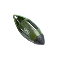 Груз-кормушка пластиковая X-FEEDER PL CAMO BULLET WINDOW S, цвет камо, 50 г, 25 мл