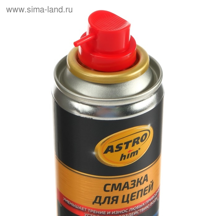 Смазка для цепей Astrohim, аэрозоль, 140 мл, АС - 4561 Смазка для цепей Astrohim, аэрозоль, 140 мл, АС - 4561