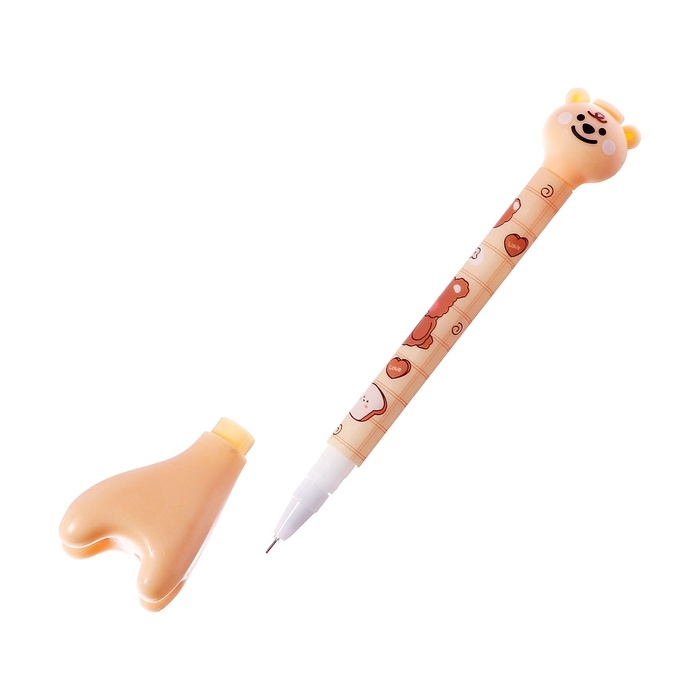 Ручка гелевая-прикол Медведь МИКС Ручка гелевая-прикол Медведь МИКС