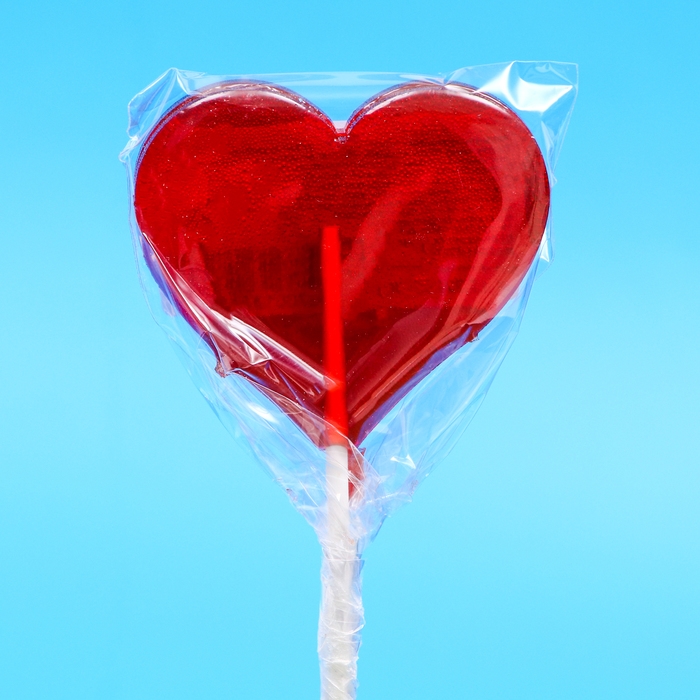 Новый год. Карамель леденцовая Lenco, «Сердечко» со вкусом клубники, 40 г Новый год. Карамель леденцовая Lenco, «Сердечко» со вкусом клубники, 40 г