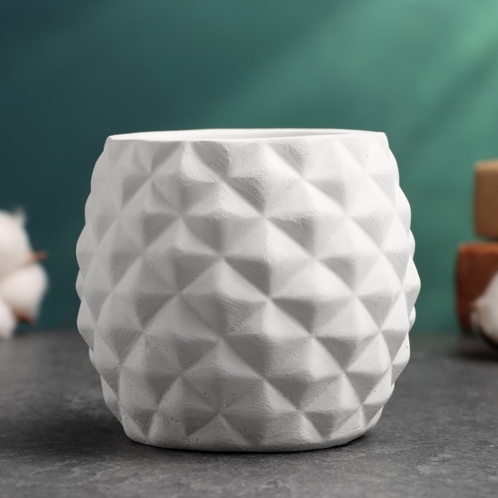 Фигурное кашпо "Ананас" 12х8см