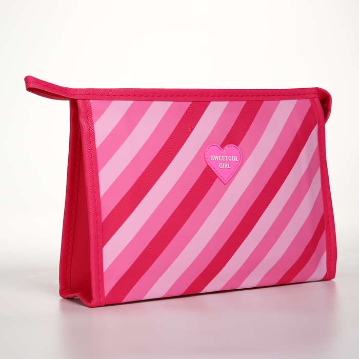 Косметичка на молнии, цвет малиновый Косметичка на молнии, цвет малиновый