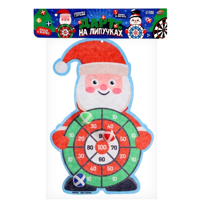 Дартс на липучках «Дед Мороз» Дартс на липучках «Дед Мороз»
