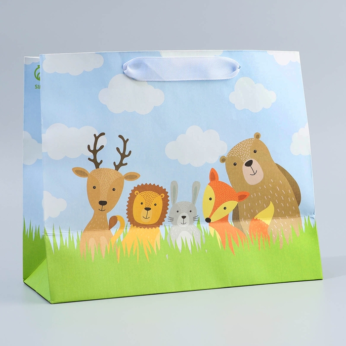 Пакет подарочный крафтовый с пластиковым окном, упаковка, «Friends», 24 х 20 х 11 см Пакет подарочный крафтовый с пластиковым окном, упаковка, «Friends», 24 х 20 х 11 см