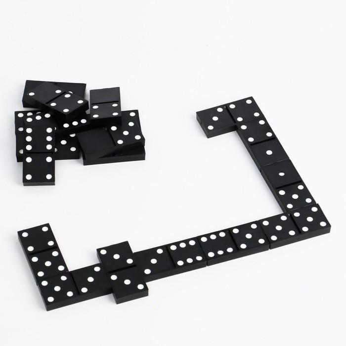 Настольная игра, домино,  Настольная игра, домино, "Владимирское", 28 шт, костяшка 4.5 х 2.3 см